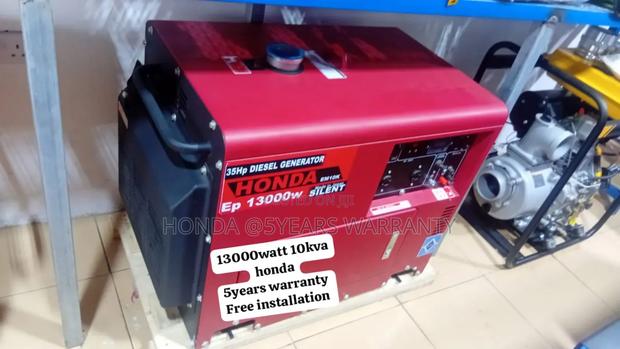 Green Energy for a Brighter Future Honda Generator 13000watt · Photo 1