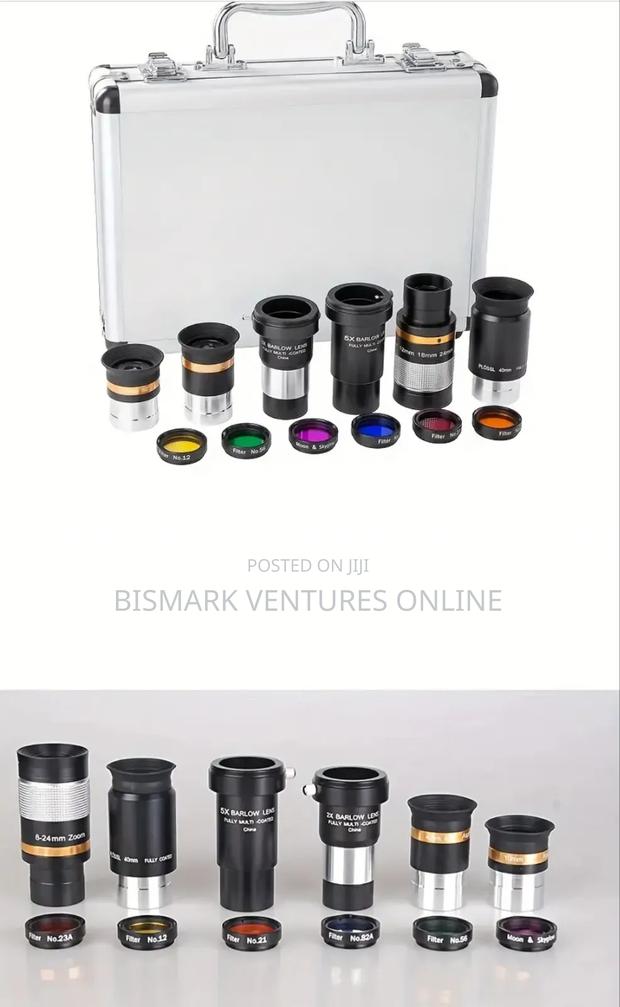 12pcs Set of Astronomical Telescope Lens Kit · Photo 1