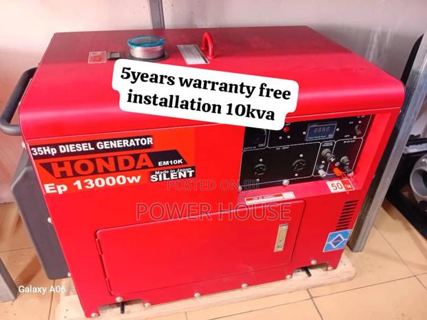 Zone Lumina Force Honda 10kva Diesel Generator 13000watts · Photo 1