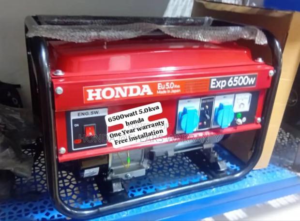 Energize Your Future With Honda Generator 6500watt 5.0kva · Photo 1