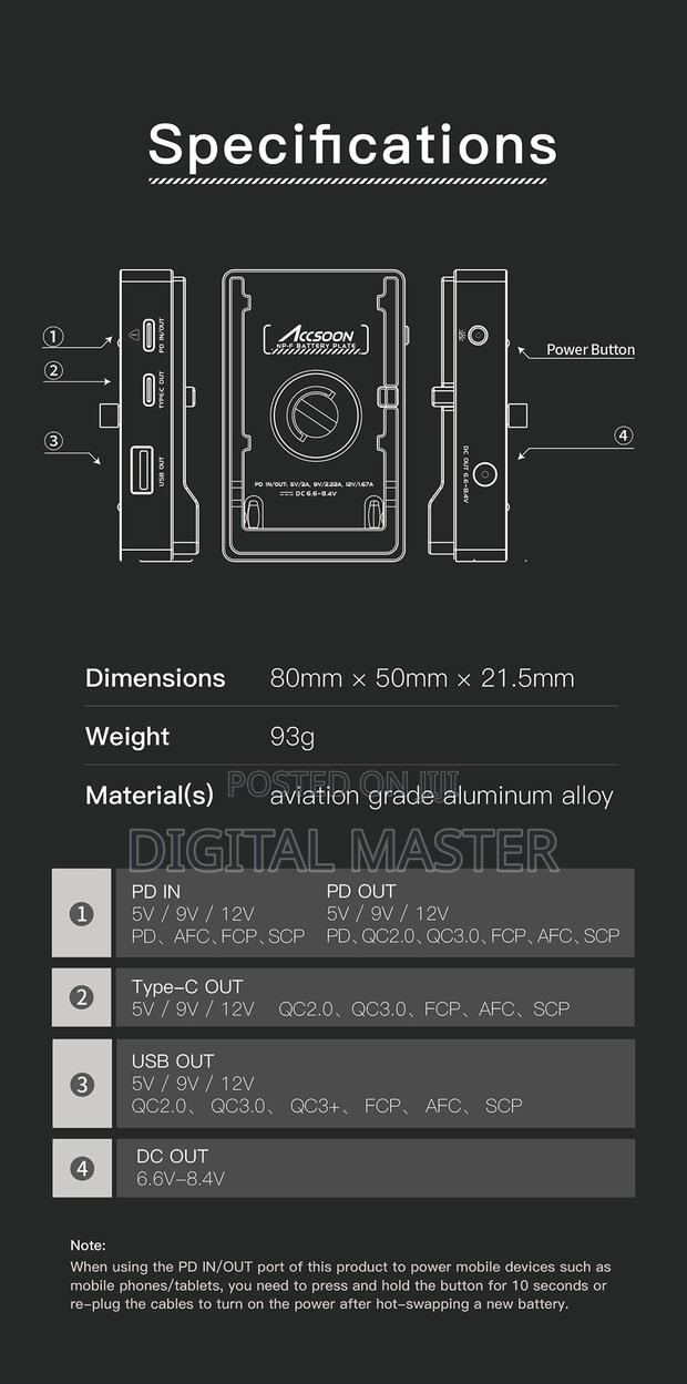 Accsoon Acc04 Np-F Battery Adapter · Photo 5