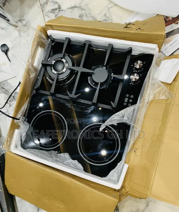 Grab Elegant Kenwood 2 Gas and 2 Electric Hybrid Cooktop in-Built · Photo 1