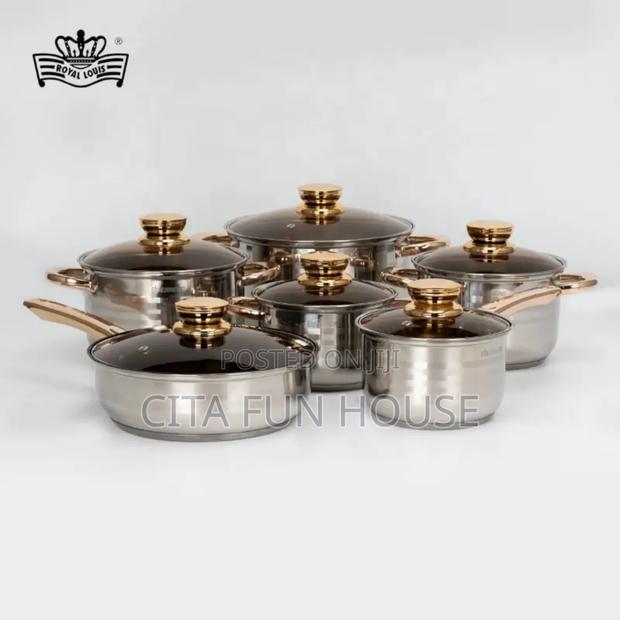 12pcs Heavy Stainless Steel Cookware Set · Photo 3