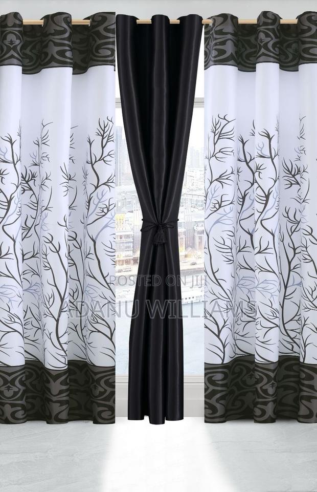 Luxurious 3in1 Curtains Set ( Available in Various Colors) · Photo 1