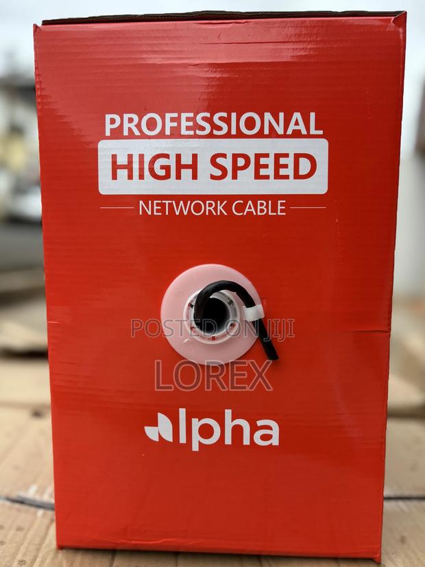 Alpha Network Cat6 Cable 305m Indoor Utp · Photo 1