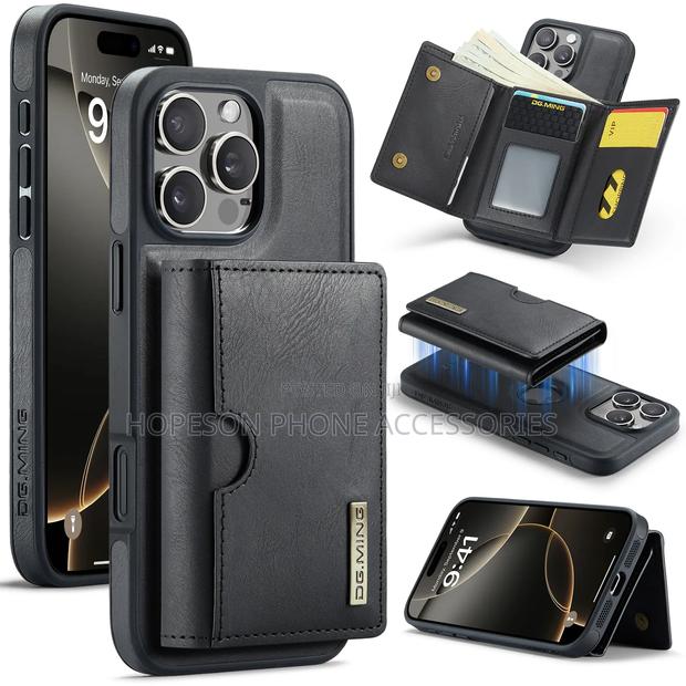 iPhone Magsafe Leather Cases With Detachable Magnetic Wallet · Photo 8