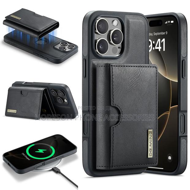 iPhone Magsafe Leather Cases With Detachable Magnetic Wallet · Photo 7
