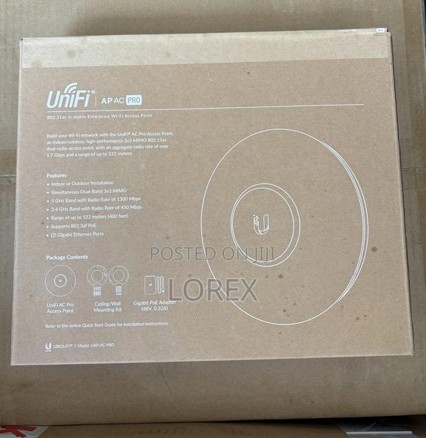 Ubiquiti Unifi Ac Pro Dual-Radio Pro Access Point · Photo 1