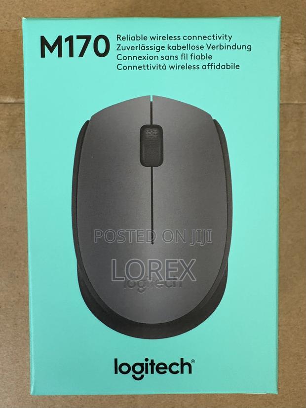 Logitech Wireless Mouse 2.4 GHZ M170 With Battery (Original) · Photo 1