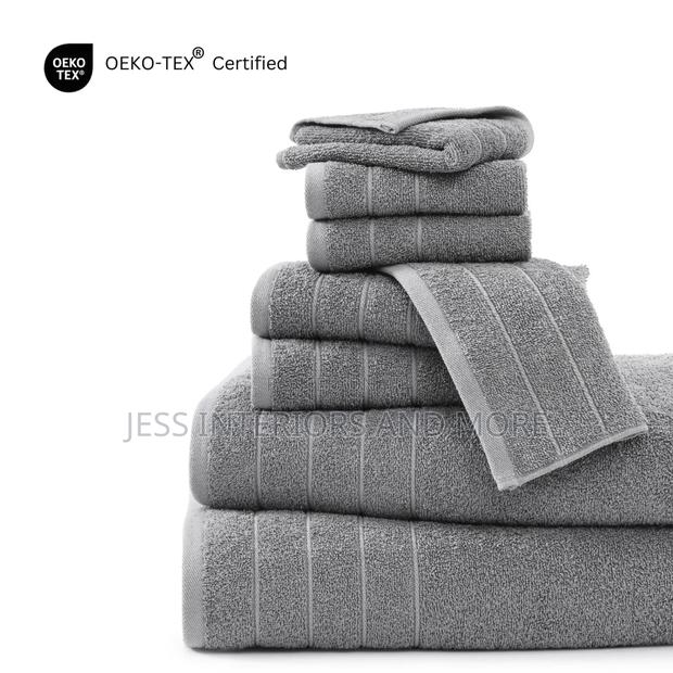 Towel Set Casa Platino 8-Piece( Grey) · Photo 2