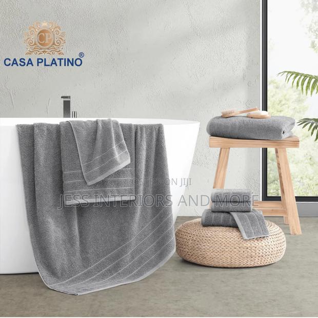 Towel Set Casa Platino 8-Piece( Grey) · Photo 3