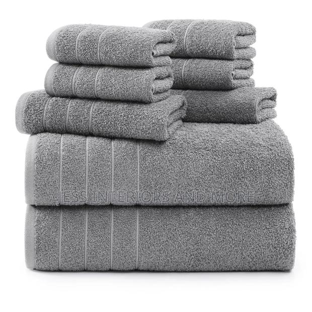 Towel Set Casa Platino 8-Piece( Grey) · Photo 4