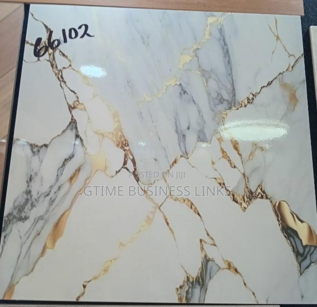 60x60cm Porcelain Floor Tiles (4pcs/Box - 1.44sqm) · Photo 1