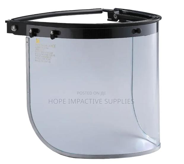 Helmet Mounted Face Shield. · Photo 2