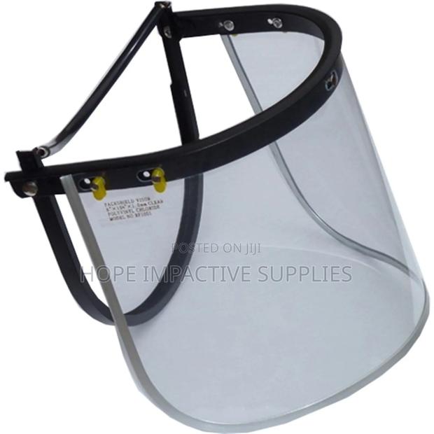 Helmet Mounted Face Shield. · Photo 3