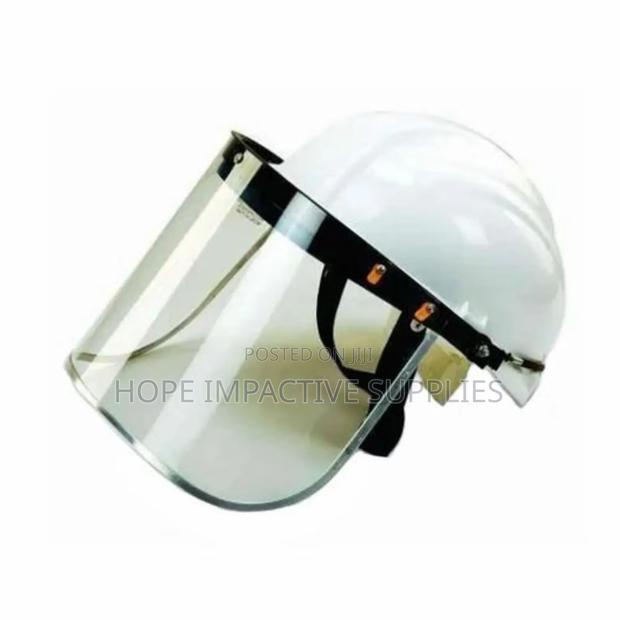 Helmet Mounted Face Shield. · Photo 4