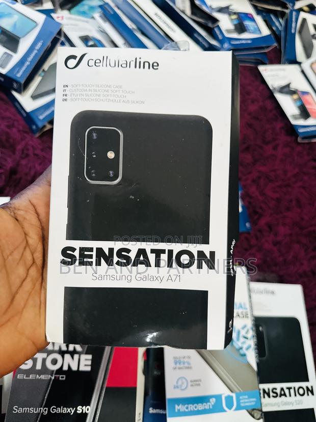 Original Silicone Case Samsung Galaxy A71 · Photo 1