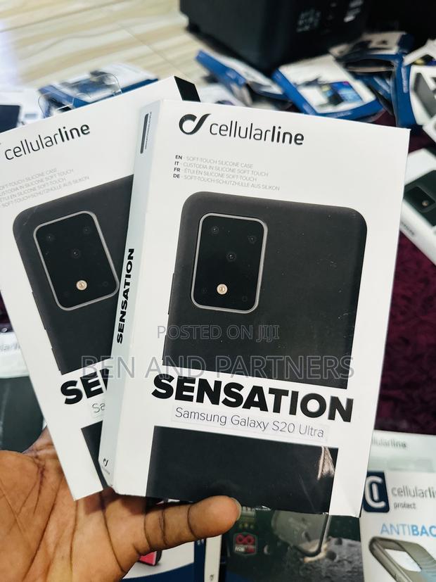 Original Silicone Cover For Samsung Galaxy S20 Ultra · Photo 1