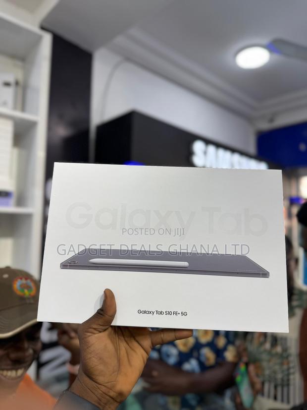 New Samsung Galaxy Tab S10 FE+ 256 GB Black · Photo 1