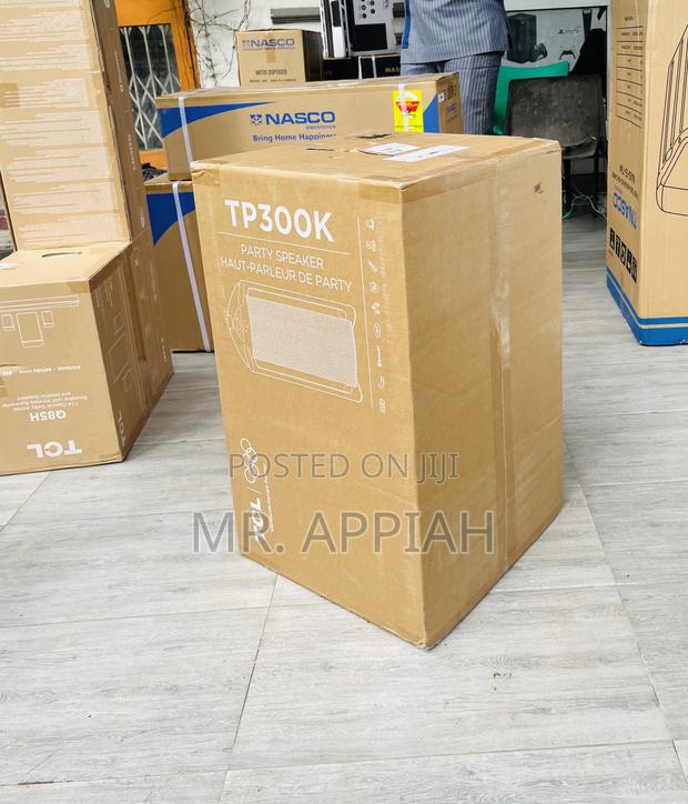 Sealed in Box TCL Tp 340 Watts Portable Speaker, Black · Photo 1