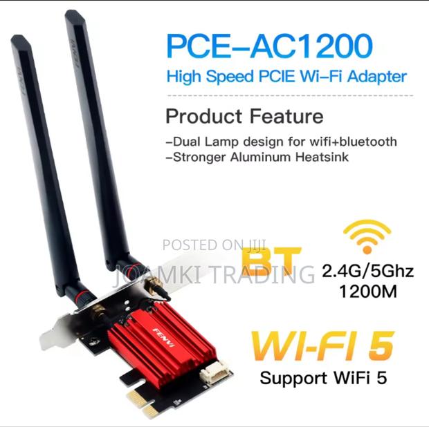 1200mps Wireless Pci-E Adapter Card + Bluetooth, 2.4ghz,5ghz · Photo 8