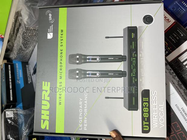 Shure Rechargeable Mic Ut888ii · Photo 1