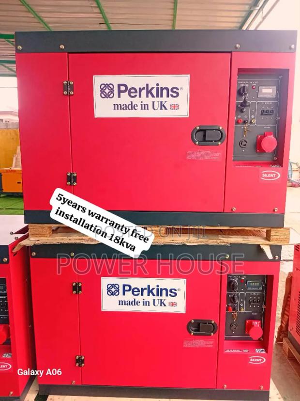 Copper Onyx Ring Perkins 18kva Diesel 18kva Generator · Photo 1
