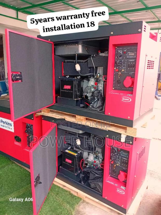 Copper Solara Zone Diesel Generator Perkins 18kva Generator · Photo 1