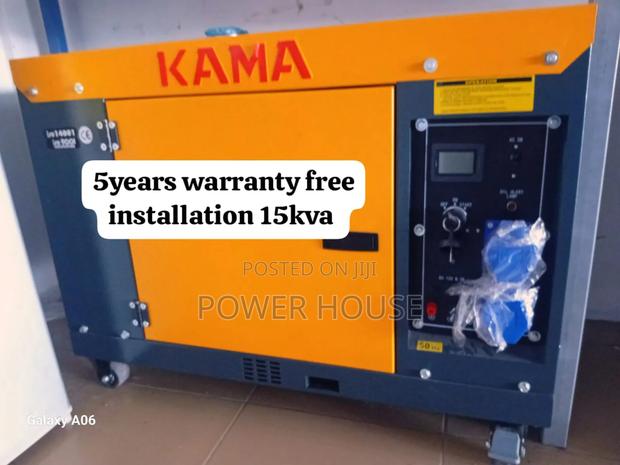 Copper Legacy Hub Kama 15kva 16500watts 15kva Generator · Photo 1