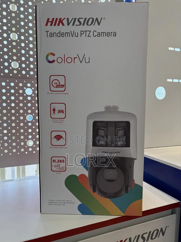 Hikvision Ip PTZ Tandemvu 25x Zoom Full Colorvu Panoramic · Photo 1