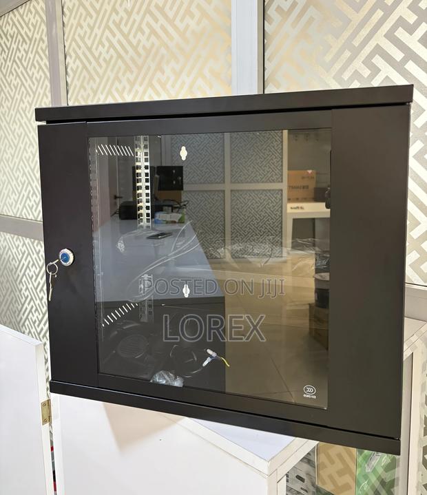 9u Rack Cabinet With Fan and Pdu 520x400x450 · Photo 1