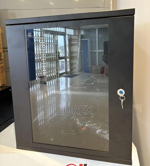 12u Rack Cabinet With Pdu and Fan 520x400x600 · Photo 1