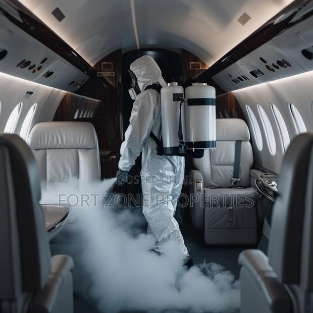 Airlines Fumigation and Disinfection Service With Cleantex · Photo 1
