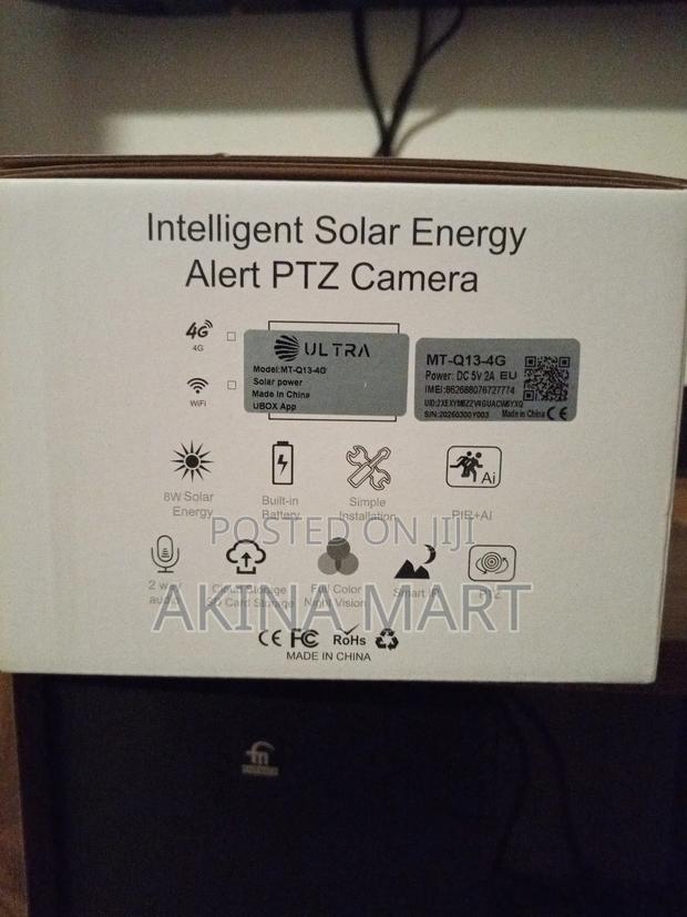 Solar PTZ Camera Single Lens Ubox App · Photo 3