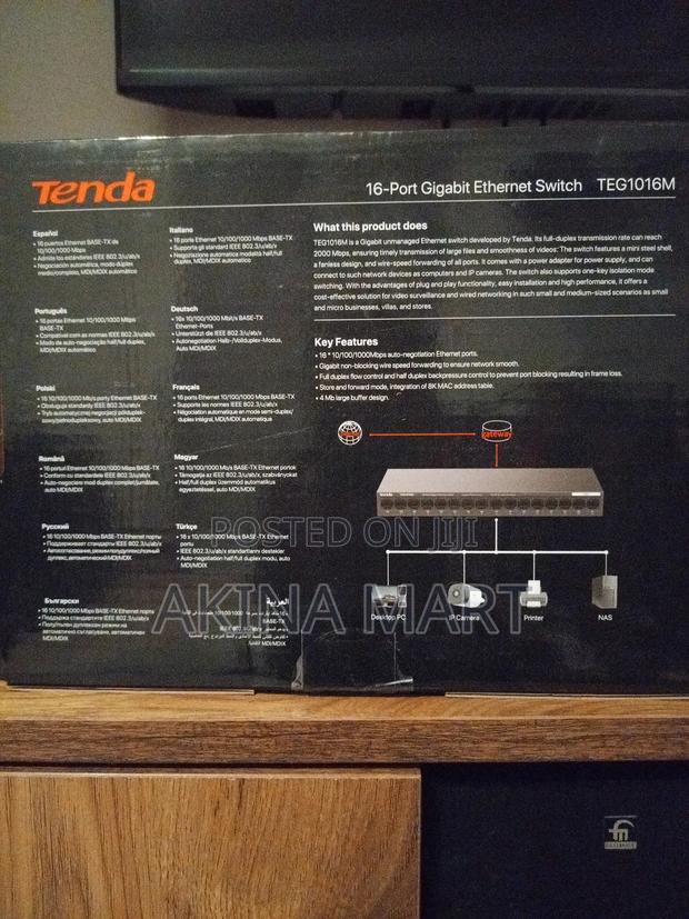 16-Port Gigabit Ethernet Switch -Tender · Photo 2