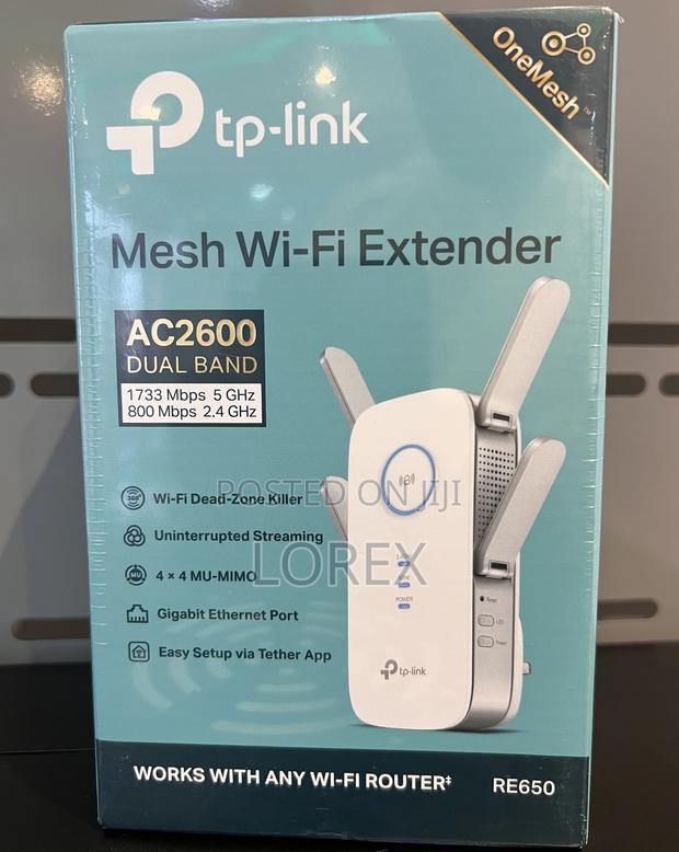 Tp-Link Wifi Extender Re650 Dual Band Wifi Range Extender · Photo 1