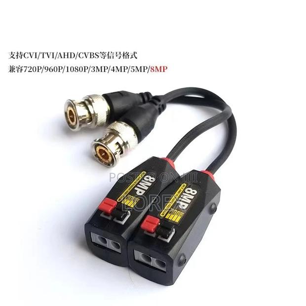 Video Balun 8mp/ Ahd/Cvi/Tvi Passive Twisted Pairs · Photo 2