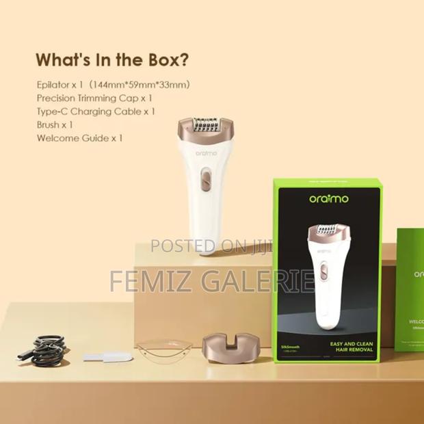 Oraimo Silksmooth Women Hair Removal Epilator · Photo 4