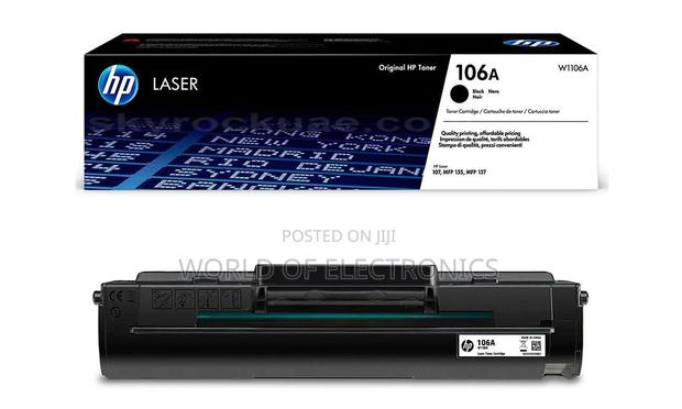 Hp Original Toner W1106a(106a) Black · Photo 1