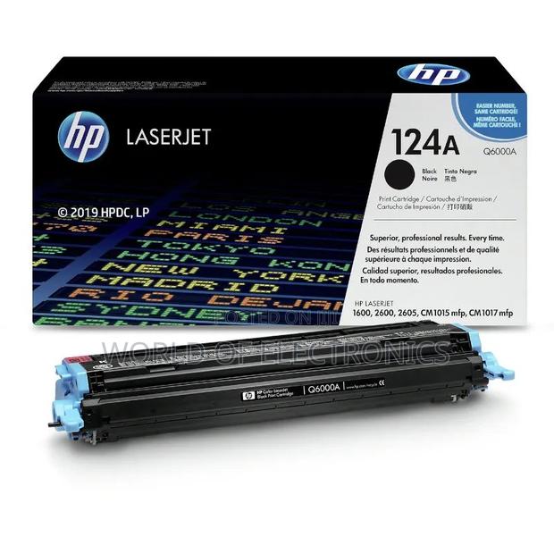 Hp Original Toner Q6000a (124a) Black · Photo 1