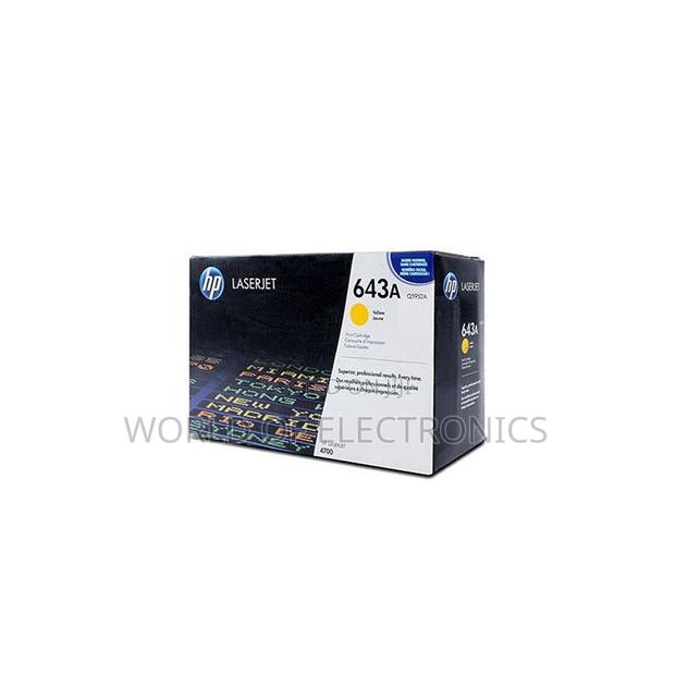 Hp Original Toner Q5952a (643a) Yellow · Photo 1