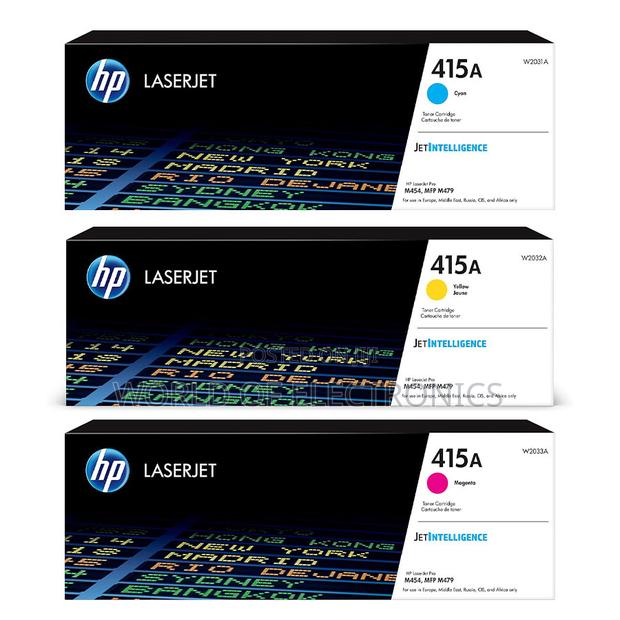 Hp Toner Original (415a) Cyan Yellow Magenta · Photo 1