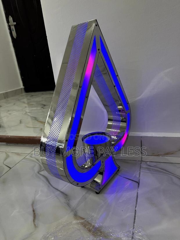 Ace Of Spade Led Bottle Glorifier 1in 1 Silver · Photo 3