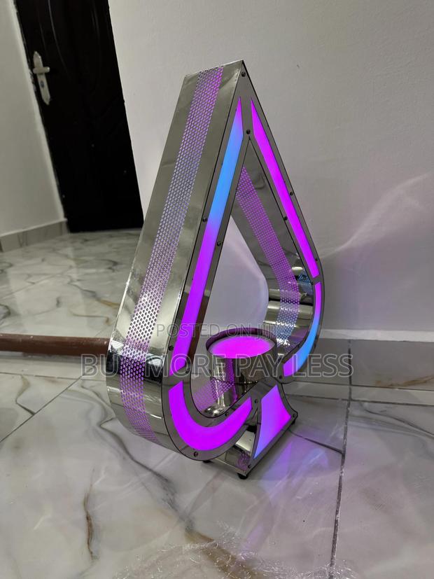 Ace Of Spade Led Bottle Glorifier 1in 1 Silver · Photo 2