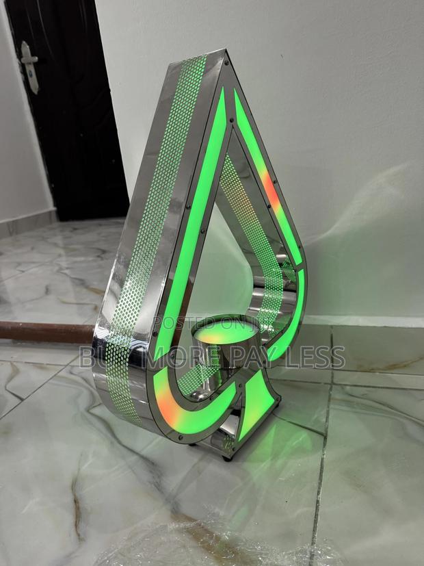 Ace Of Spade Led Bottle Glorifier 1in 1 Silver · Photo 5