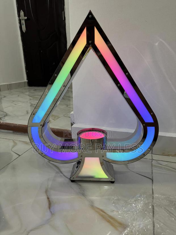 Ace Of Spade Led Bottle Glorifier 1in 1 Silver · Photo 7
