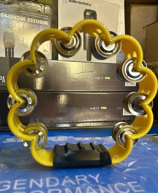 21.5cm Plastic Handle Tambourine · Photo 3