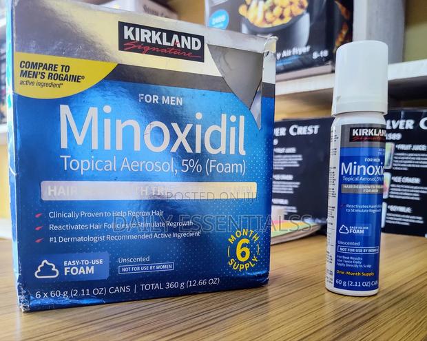 Kirkland Minoxidil Topical Aeroasol 5% · Photo 1