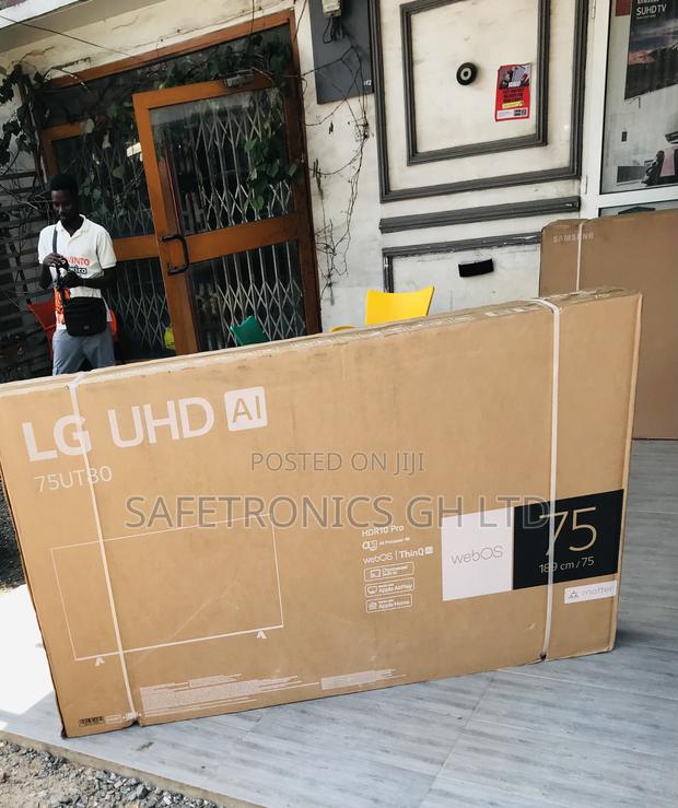 Original Best Led Smart 75 Inch Android Ut8000 2024/25 Tv · Photo 1