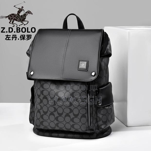 Men's Backpack, Fashionable and High-Quality Leather · Photo 3